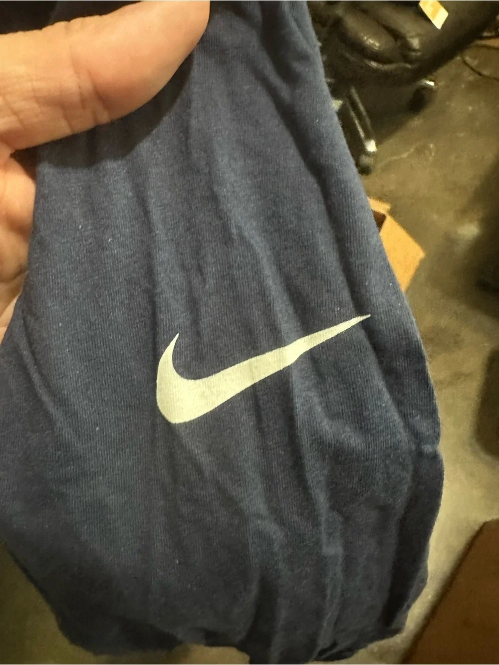 NWOT The Nike Tee Long Sleeve Shirt Navy Blue